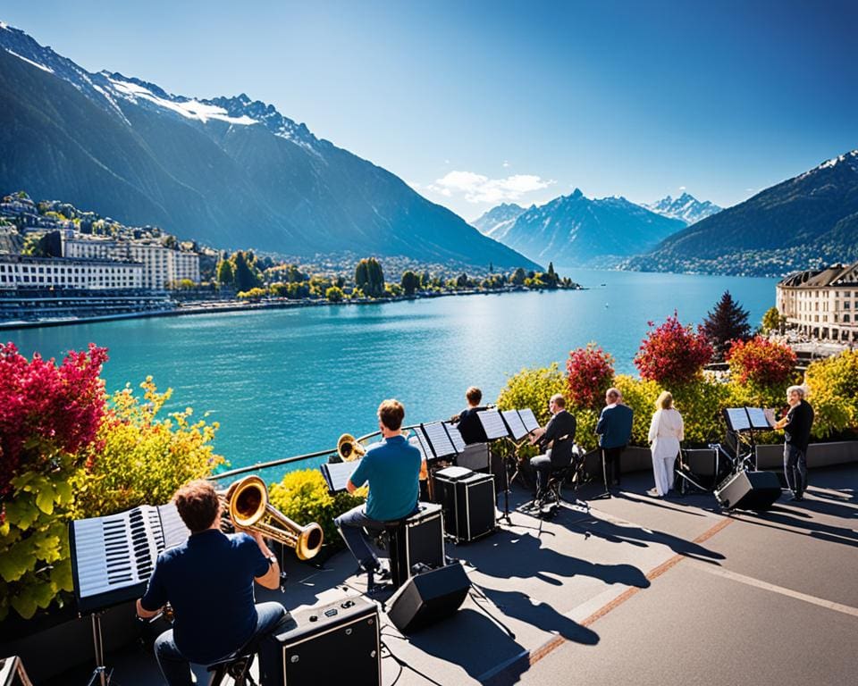 Locaties jazzscene Montreux
