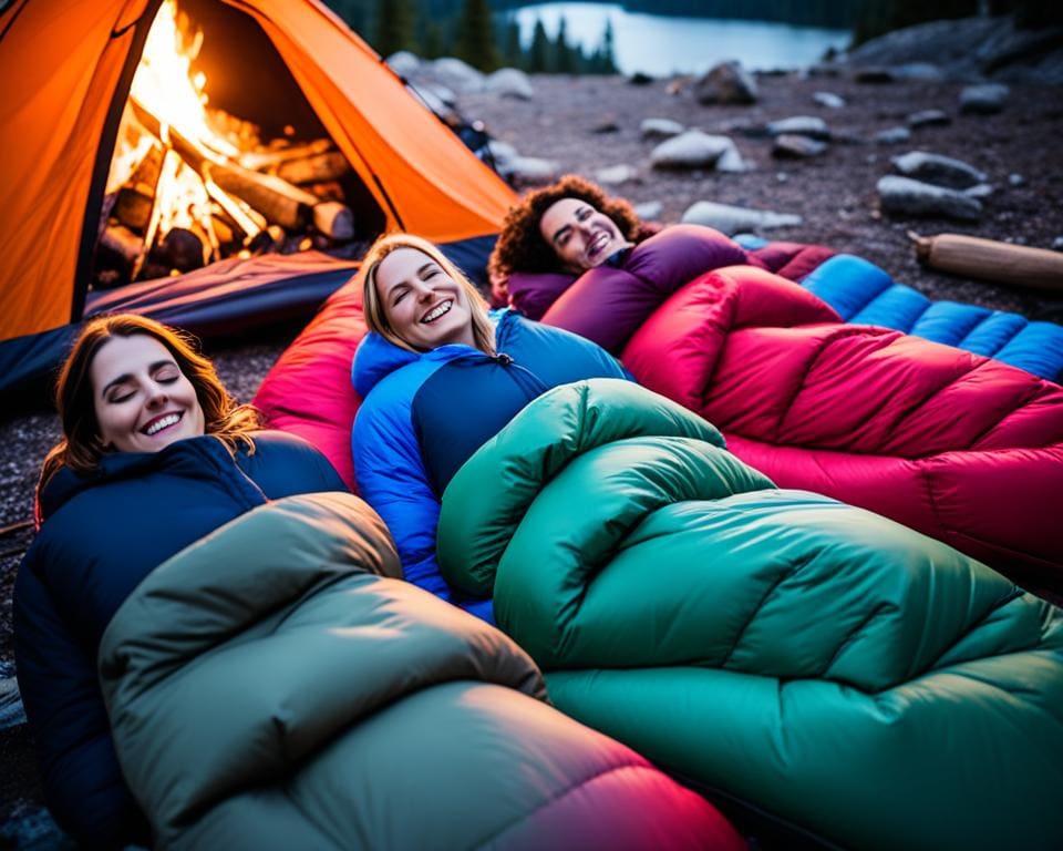 Outdoor slaapzakken