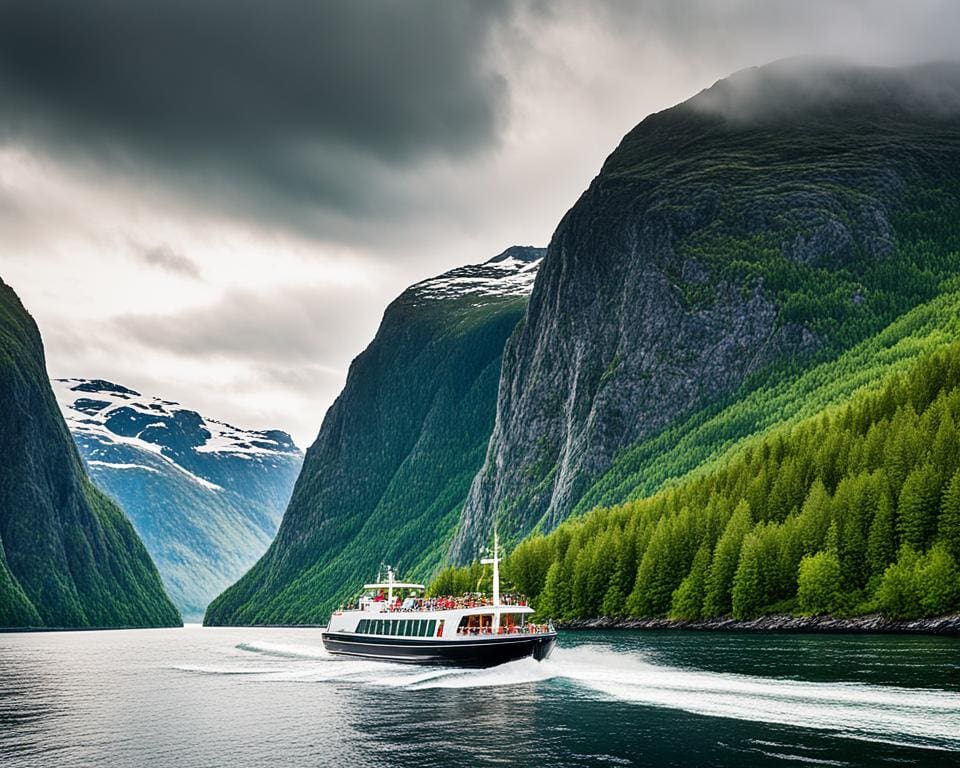 boot huren Noorse fjorden