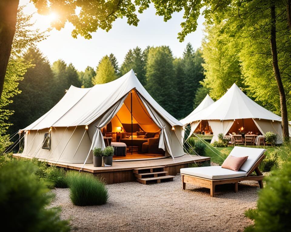 glamping accommodaties