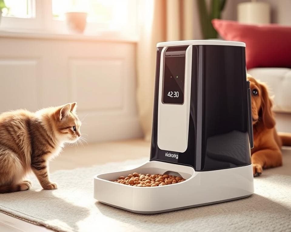 Automatische voederbakken voor huisdieren