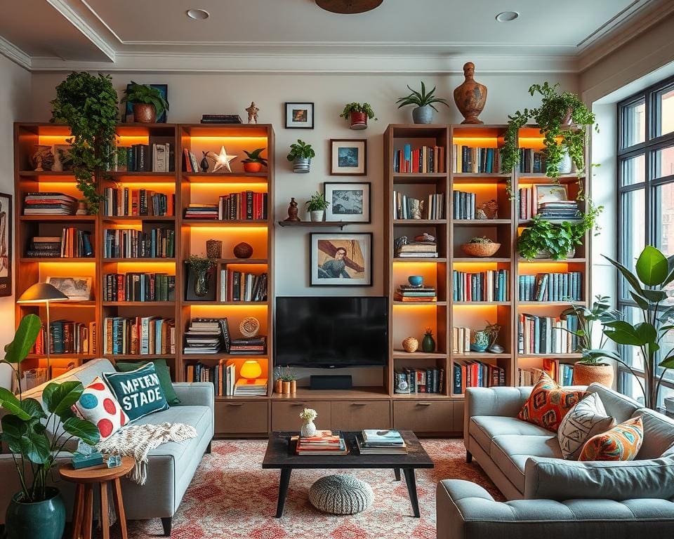 Creatieve boekenkasten die je interieur verrijken