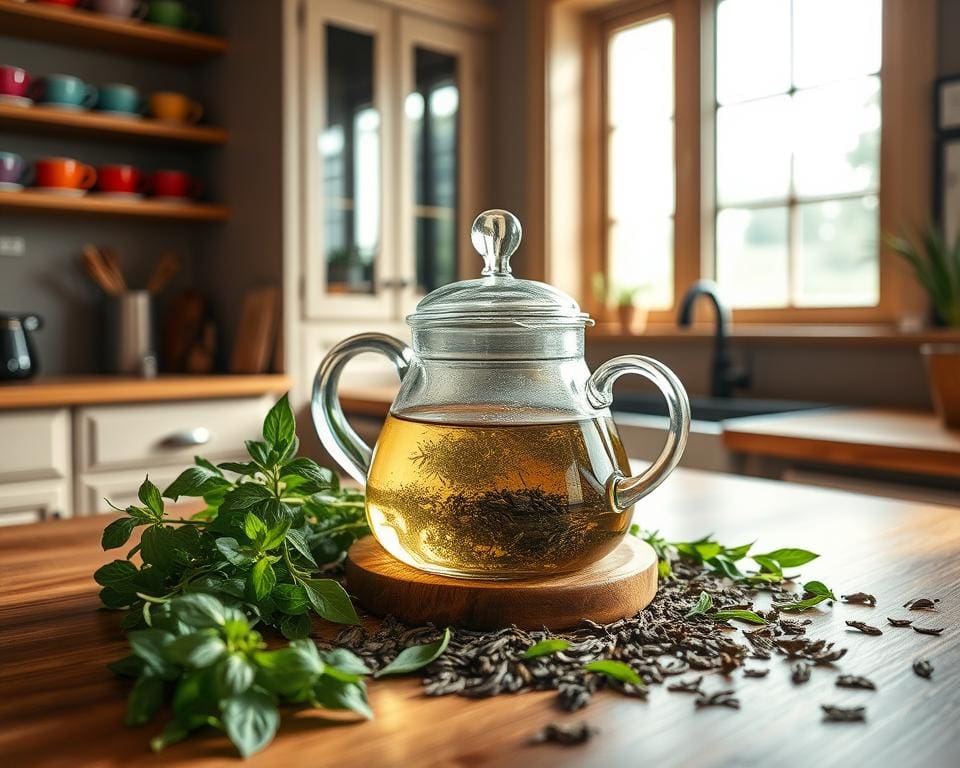 De charme van glazen theepotten in je keuken