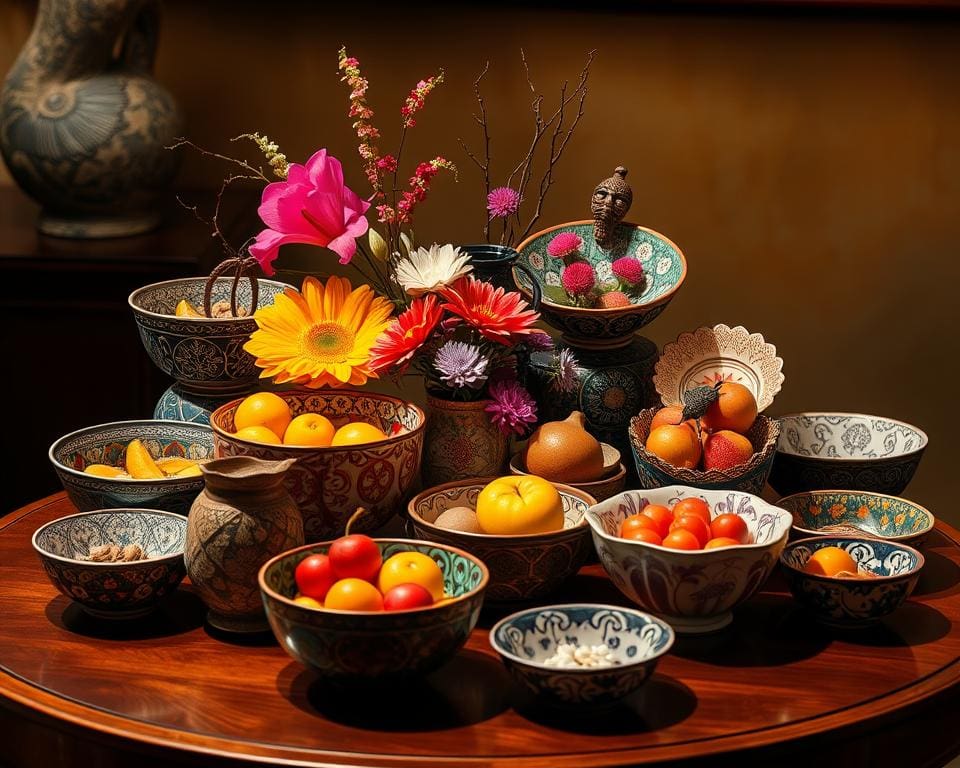 Decoratieve schalen voor een opvallend middelpunt