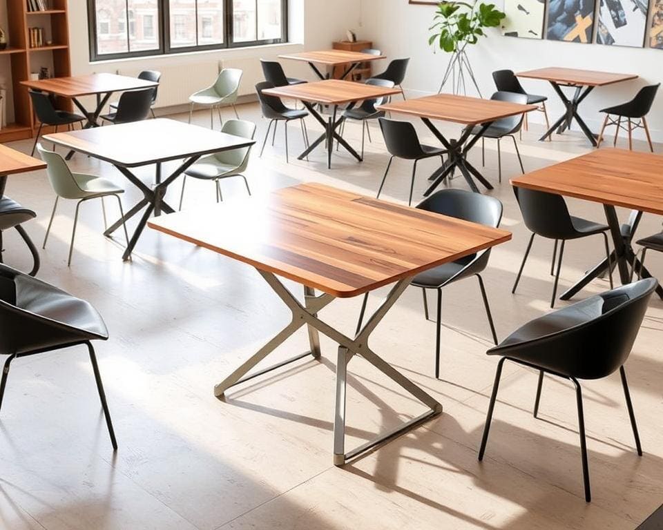 Handige klaptafels voor flexibele eetruimtes