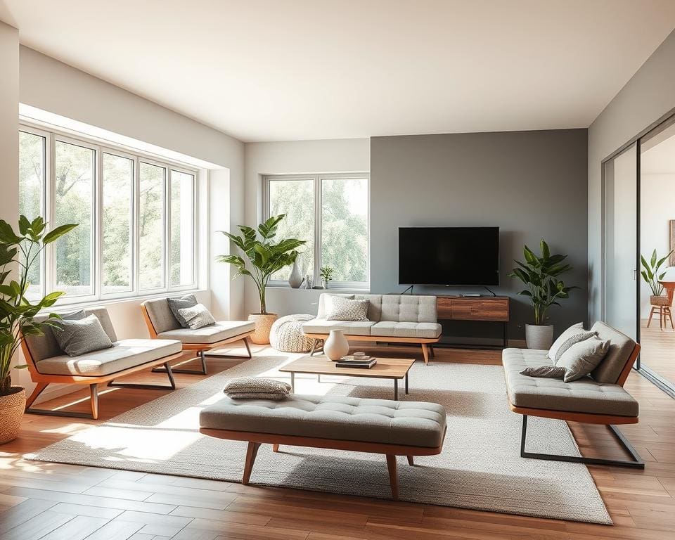 Handige opvouwbare banken voor een flexibel interieur