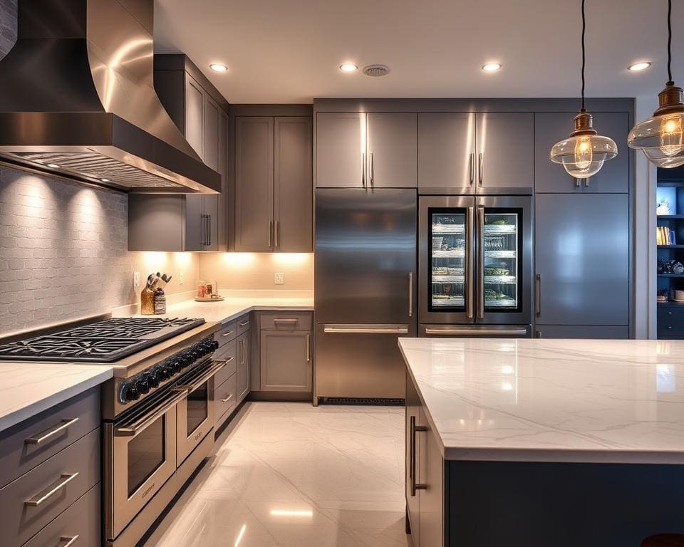 Luxe keukenapparatuur voor een professionele keuken