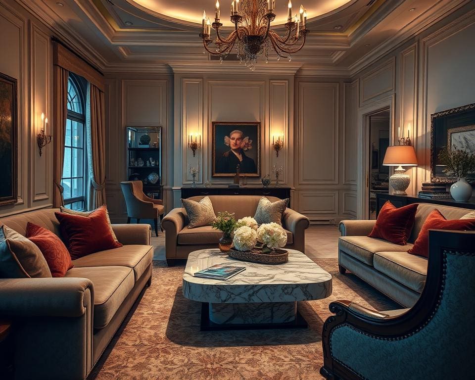 Luxe meubelstukken die elegantie en comfort bieden