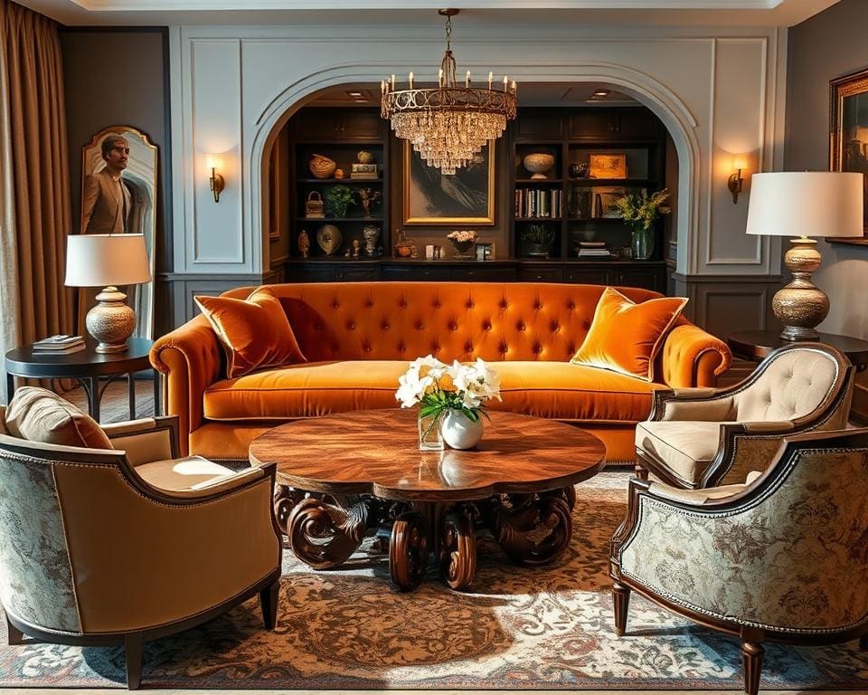 Luxe meubelstukken die elegantie en comfort bieden