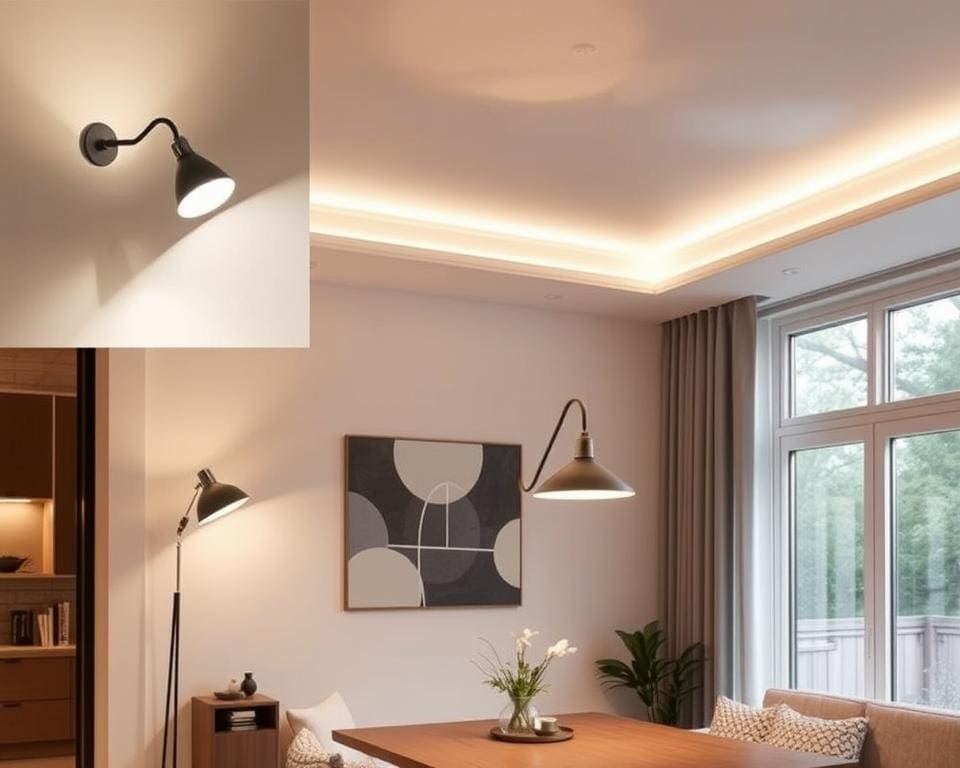 Multifunctionele verlichting voor verschillende ruimtes