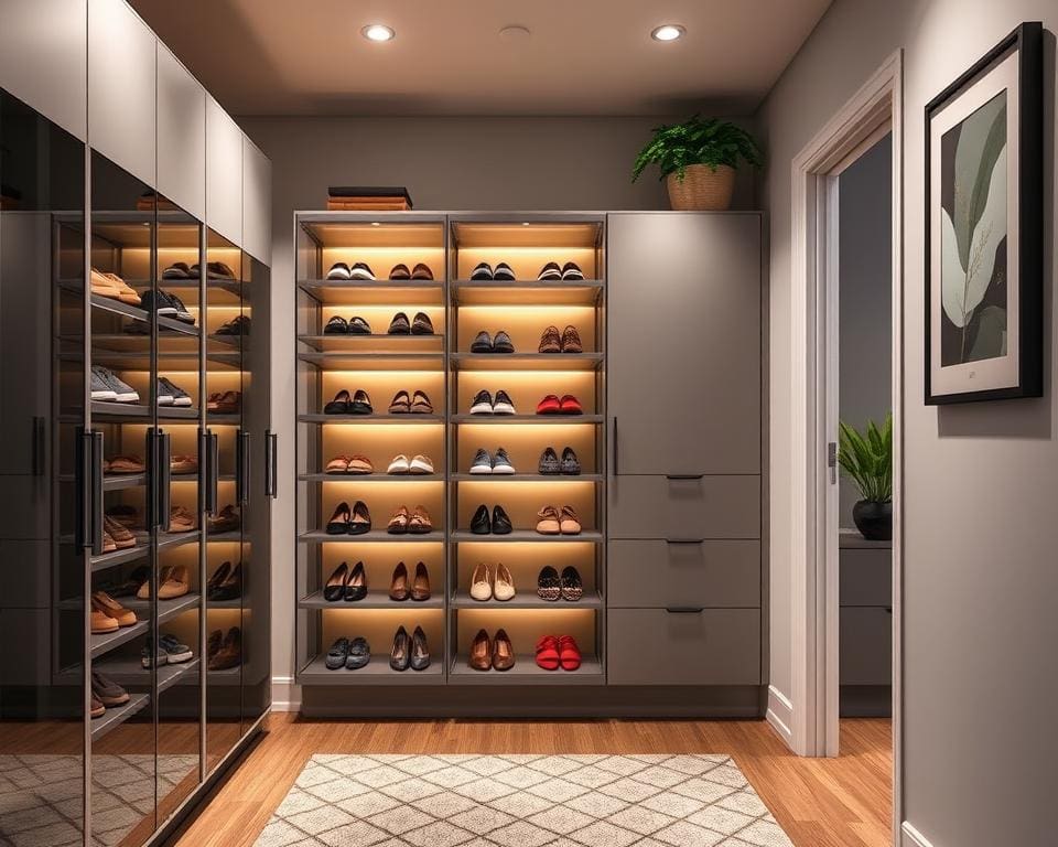 Praktische schoenenkasten voor een nette hal