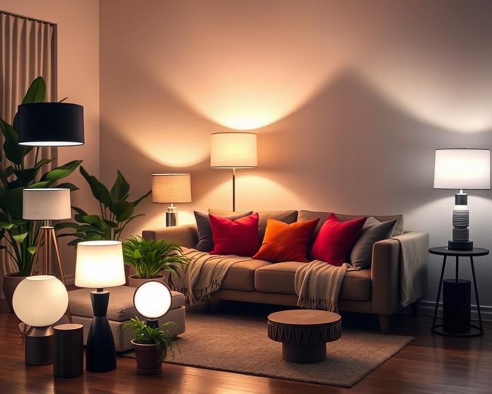 Sfeervolle vloerlampen die je ruimte transformeren