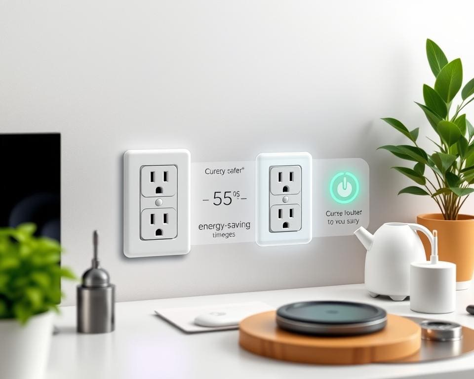 Slimme stopcontacten met energiebesparende functies