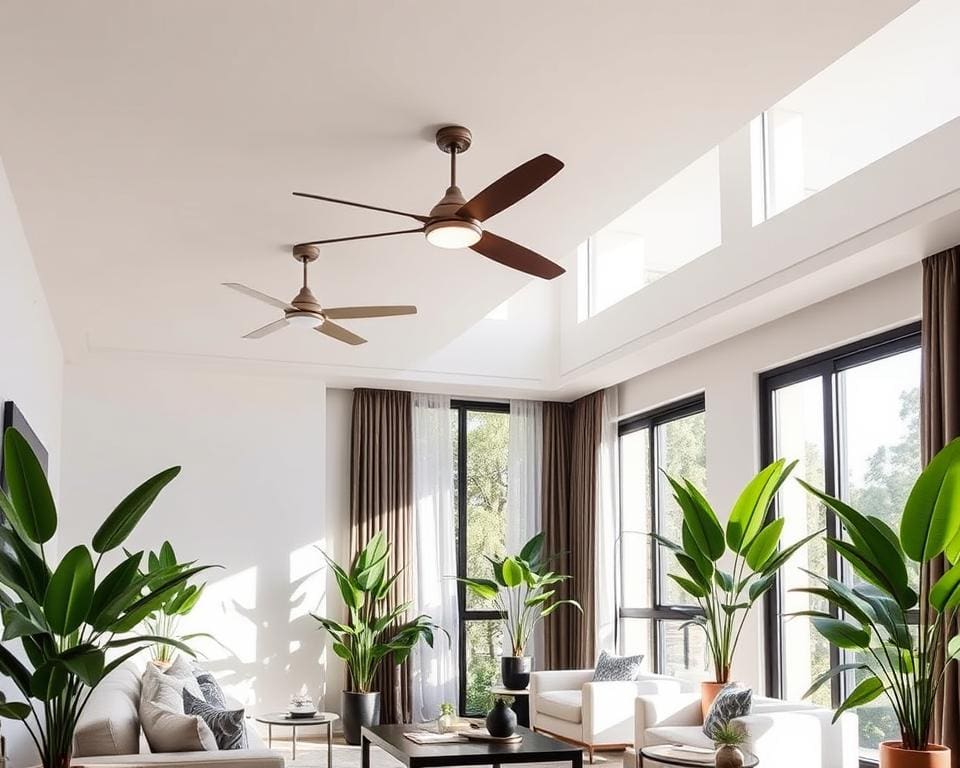 Slimme ventilatoren voor een koel huis