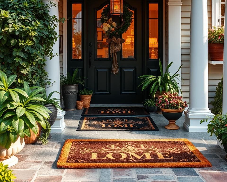 Stijlvolle deurmatten voor een gastvrije entree