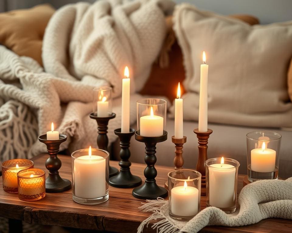 Stijlvolle kaarsen voor een knusse sfeer