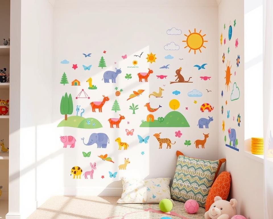 Voordelen van wandstickers