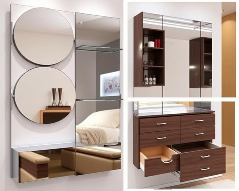 multifunctionele wandspiegels