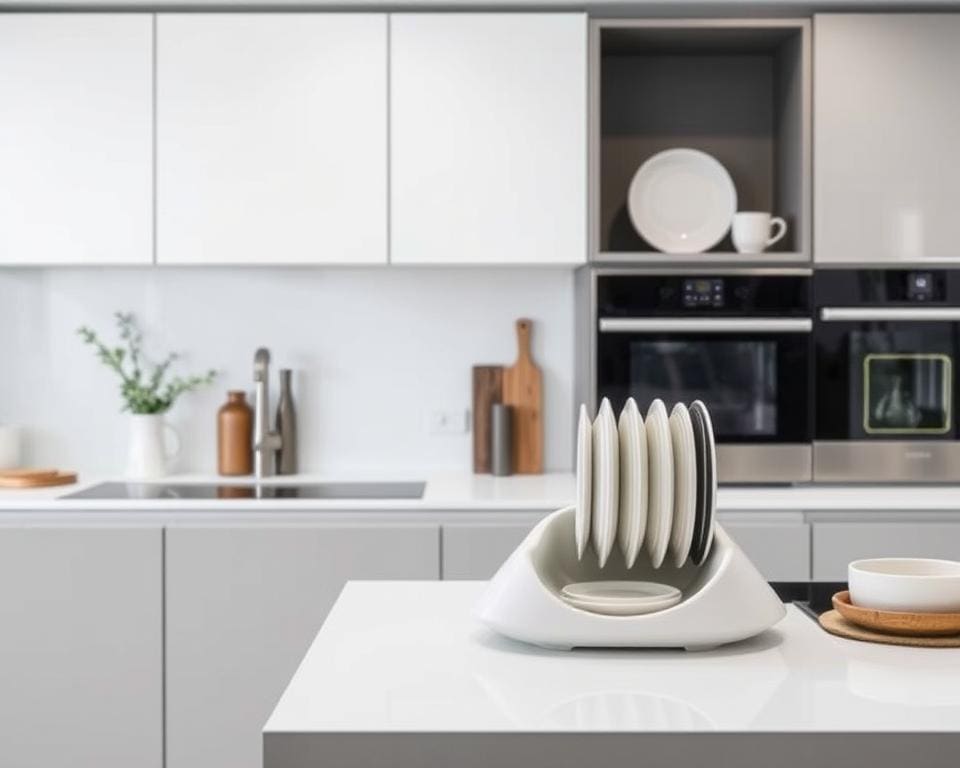 originele servieshouders voor een strakke keuken