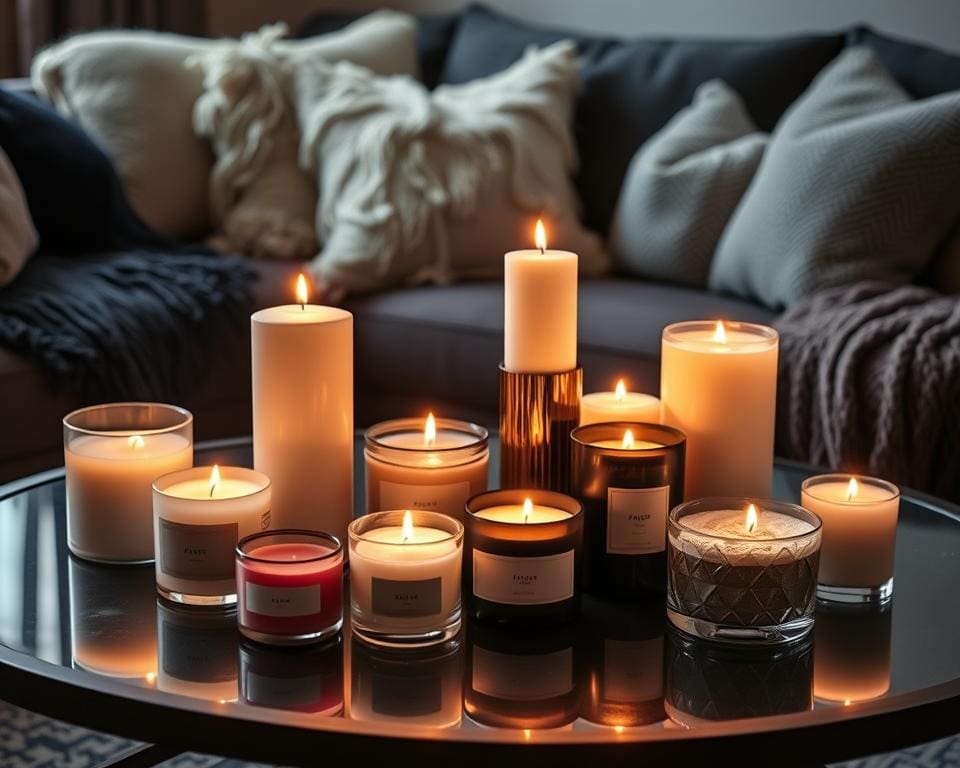 trendy kaarsen