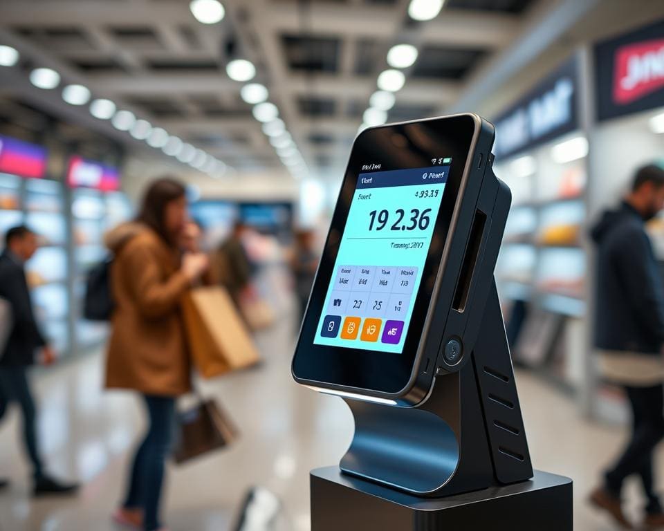 Betaalterminals met real-time transactierapportage