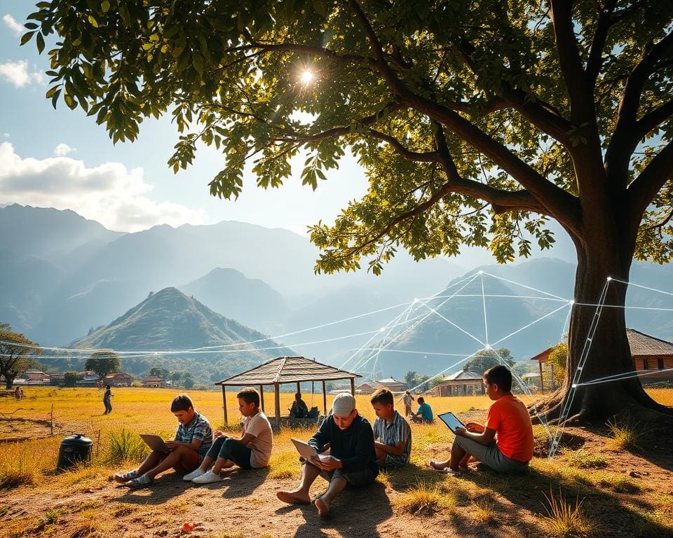 Hoe verandert e-learning de toegang tot onderwijs in afgelegen gebieden?