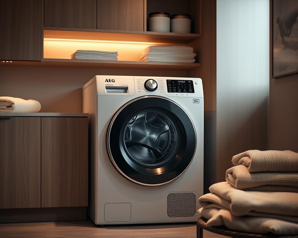 AEG-drogers: stil en efficiënt drogen
