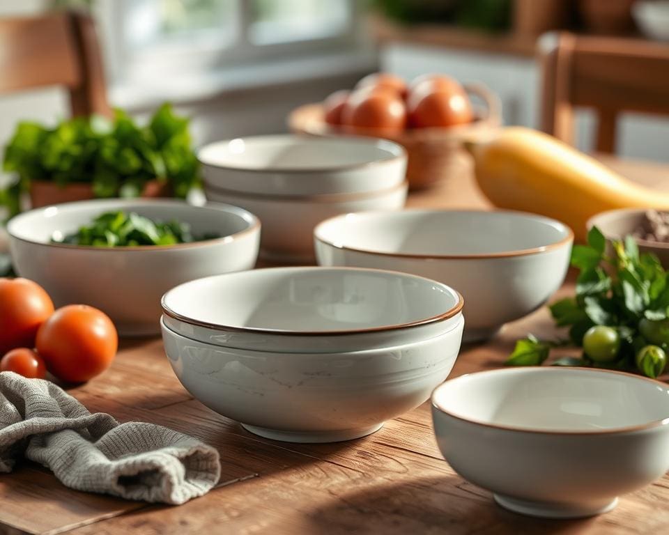 Rörstrand-kommetjes: Zweedse eenvoud op tafel