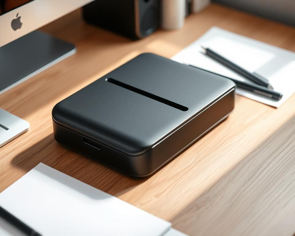 Handige draagbare printer