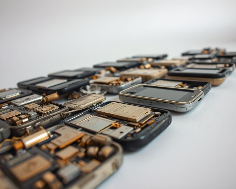 Hoeveel goud zit er in een oude telefoon?