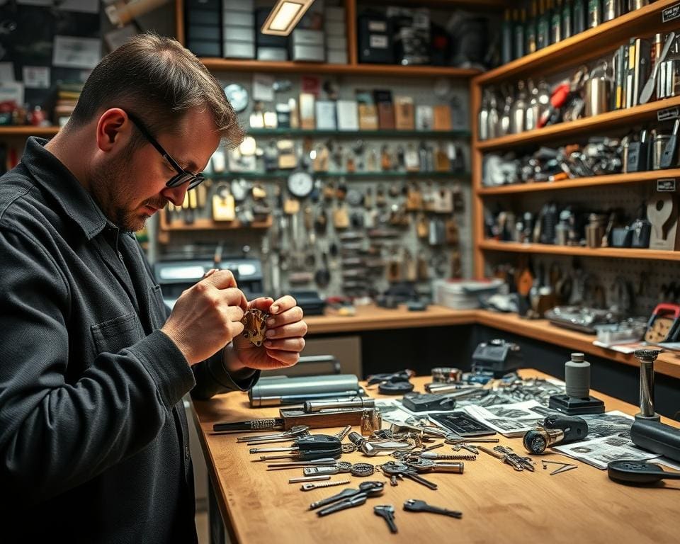 Slot repareren en vervangen diensten