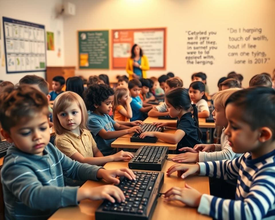 Waarom is blind typen leren belangrijk voor kinderen?