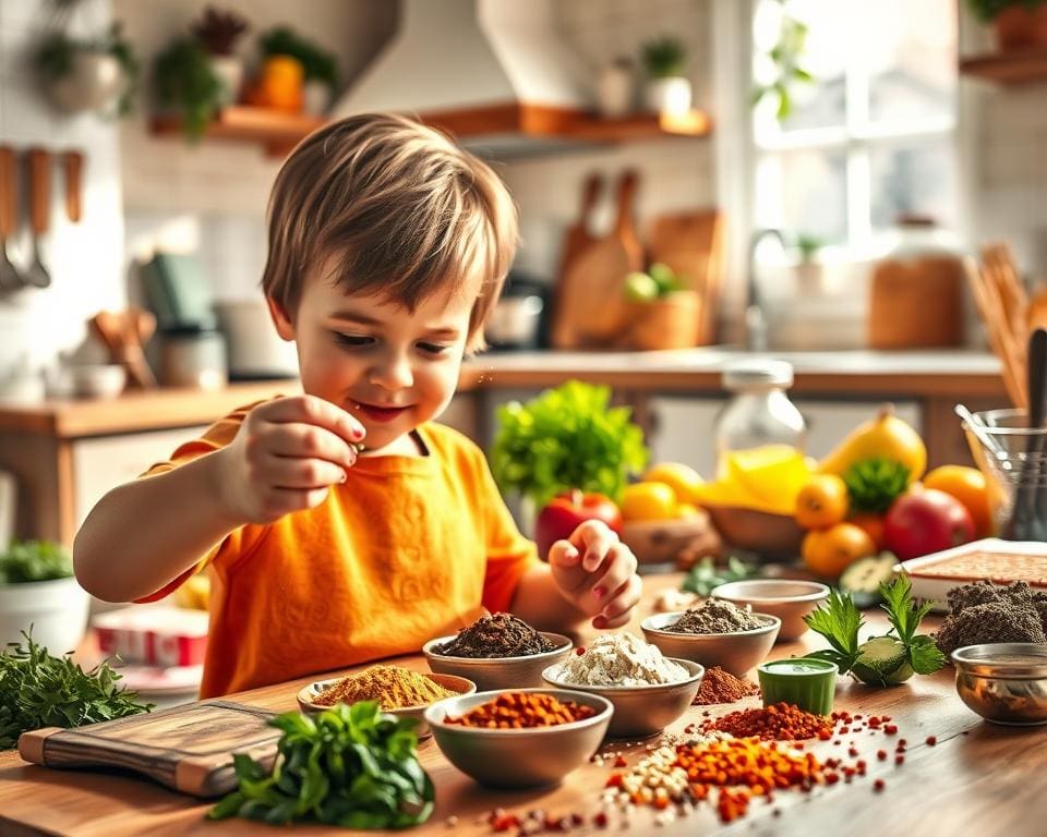 experimenteren met smaken