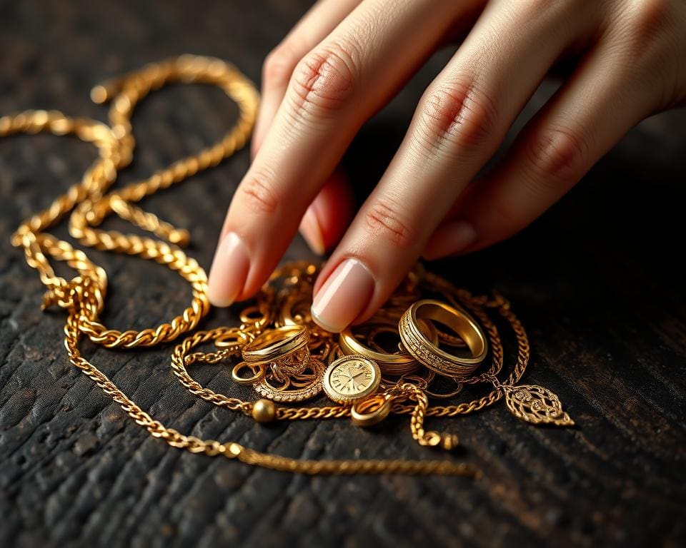 gouden juwelen testen