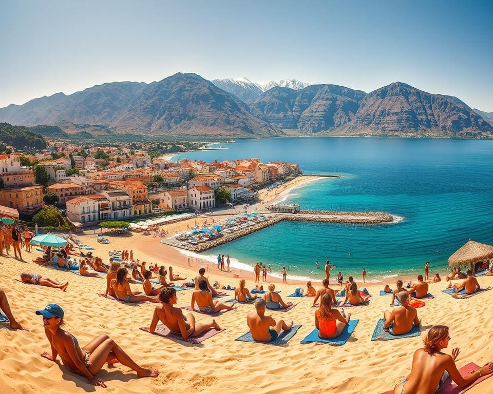 Populaire badplaatsen in Spanje