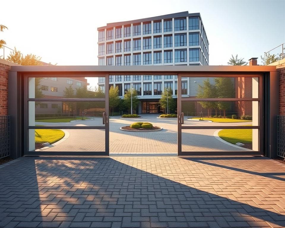 Waarom kiezen bedrijven in Waregem voor schuifpoorten?