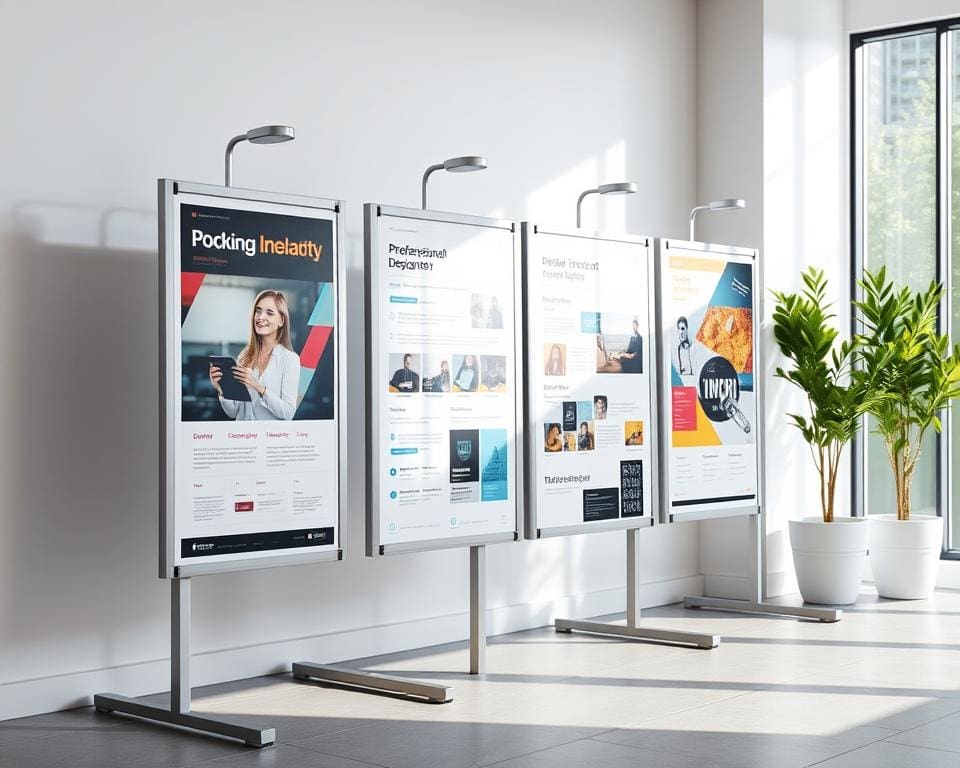 posterborden huren opzetten