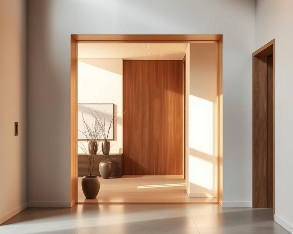 Hoe maak je een doorgang zonder dichte deur toch stijlvol?