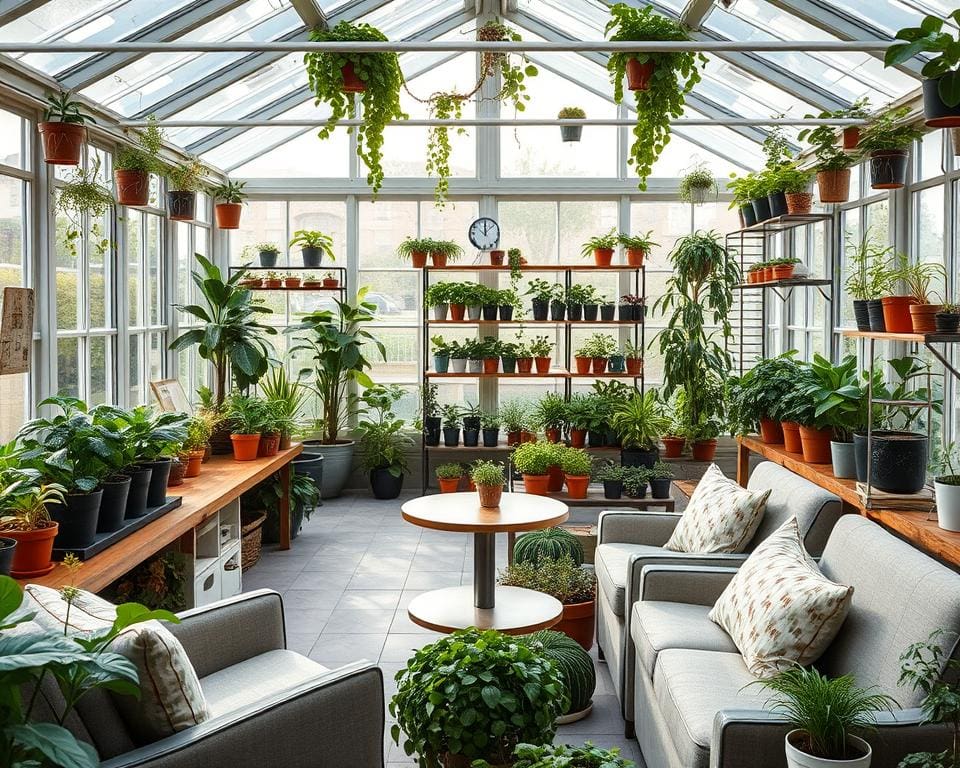 Hoe richt je een multifunctionele serre in?