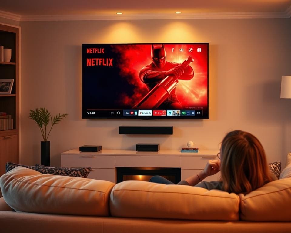 Netflix kijken haarscherp beeld