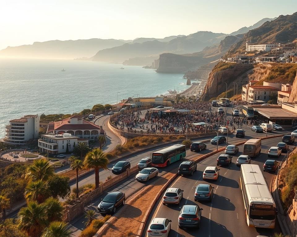 Wat zijn mobiliteitsuitdagingen in Spaanse kustregio’s?