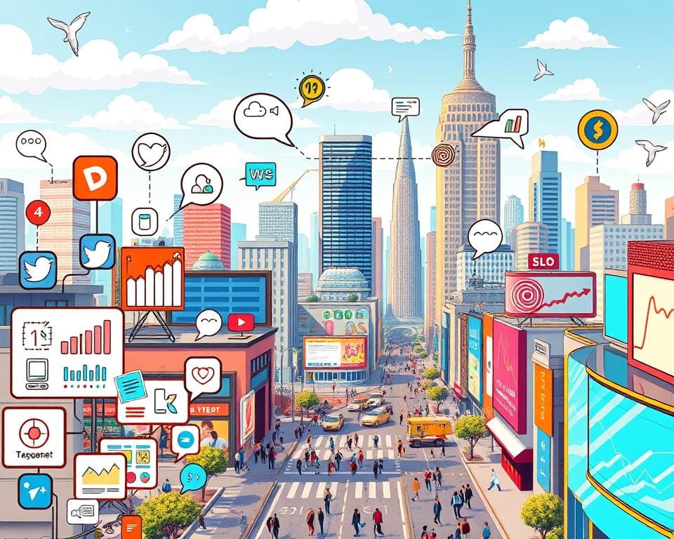 sociale media strategieën voor online succes