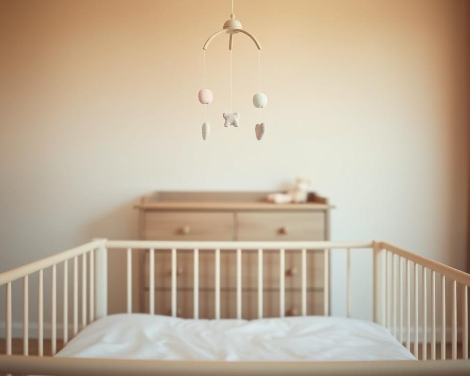 Comment installer un mobile bébé au-dessus du lit ?