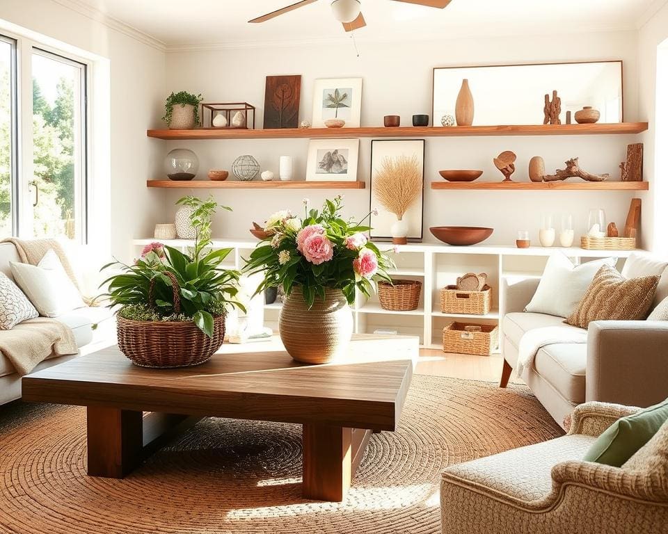 Natuurlijke elementen integreren in je interieur