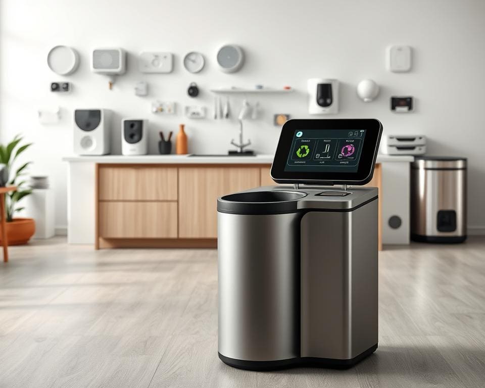 Wat zijn gadgets voor slim afvalbeheer thuis?
