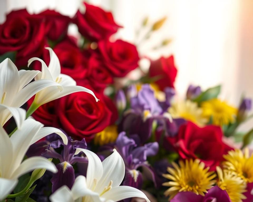 Welke bloemen passen bij condoleance?