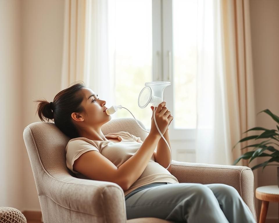 ontspanning tijdens kolven