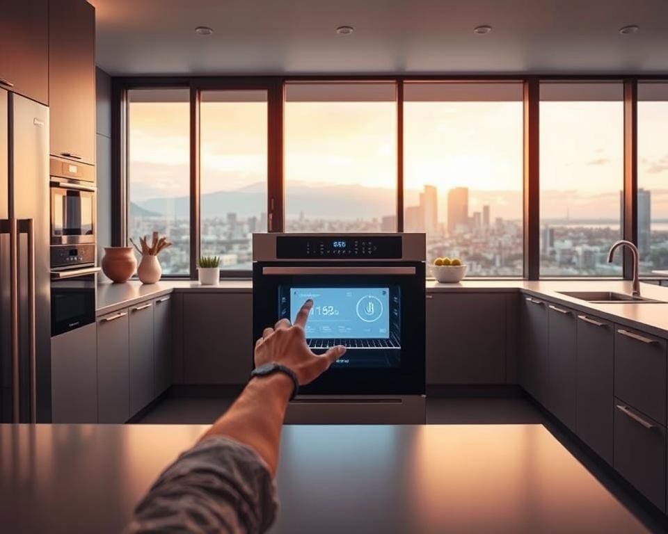 oven op afstand bedienen
