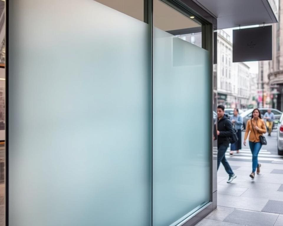 privacyfolie voor winkelpuien