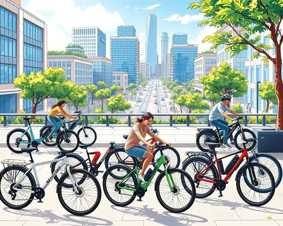 types elektrische fietsen